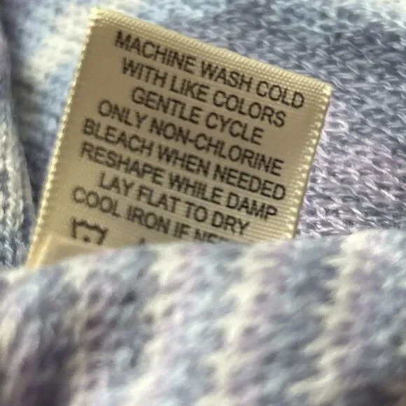 No Comment Knitted Sweater Cardigan Button Front Crop Multi Flower Floral L New - Picture 12 of 12